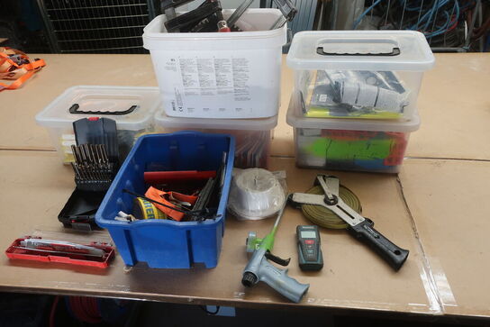 Kiler, bor værktøj m.m.