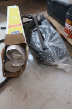 Maling, fuge, bagstop m.m.