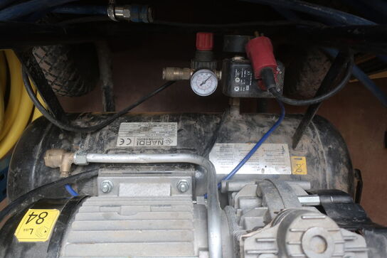 Kompressor TJEP 25/240-2 med slange 