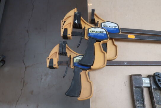 8 stk. skruesvinger/quick-grip