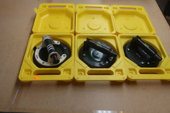 3 stk. sugekopper WPG og STARING