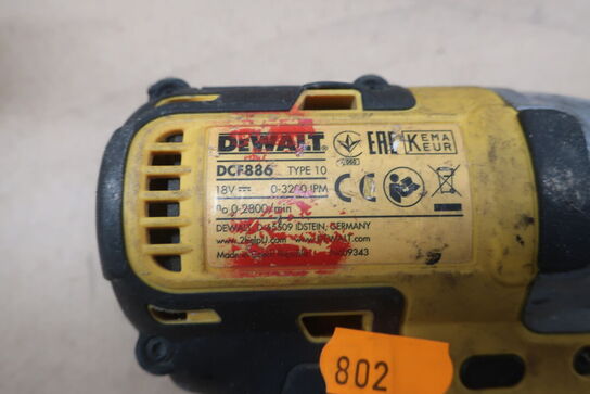 5 stk. elværktøj DEWALT