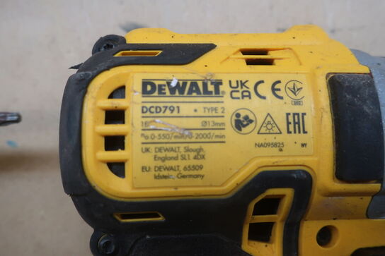 5 stk. elværktøj DEWALT