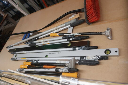 Vaterpasser, stige, lister m.m.