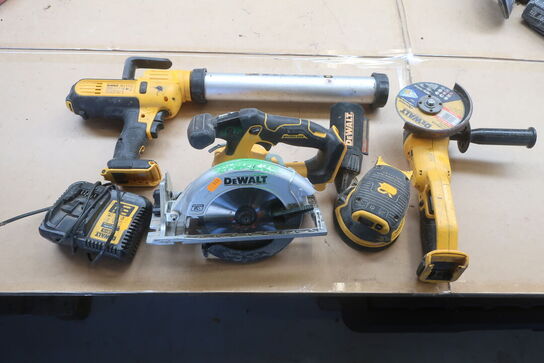 4 stk. elværktøj DEWALT