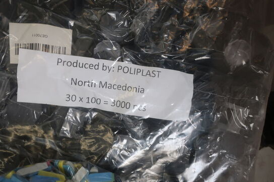 15.000 stk. nivelleringssystem til fliser 1 og 1,5 mm