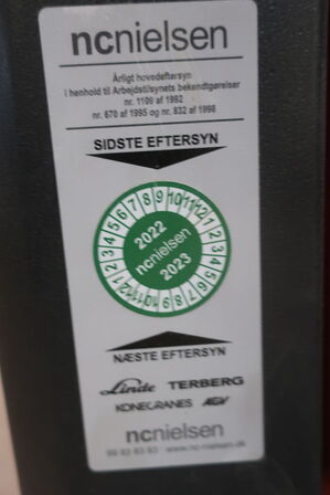 El. palleløfter LINDE MT15