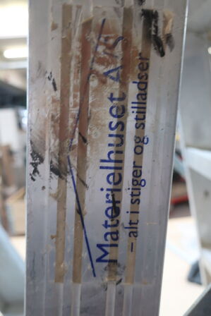 2 stk. stiger MATERIELHUSET og JUMBO