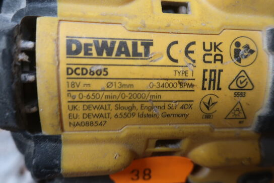 6 stk. elværktøj DEWALT