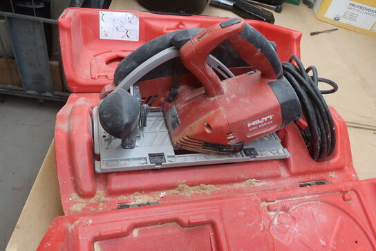 Dyksav HILTI WSC 255-KE med skinne