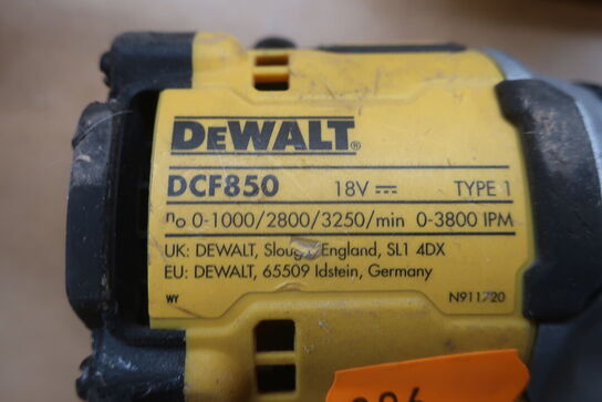 4 stk. elværktøj DEWALT