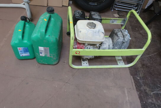 Generator med 2 dunke