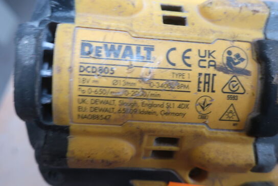 7 stk. elværktøj DEWALT