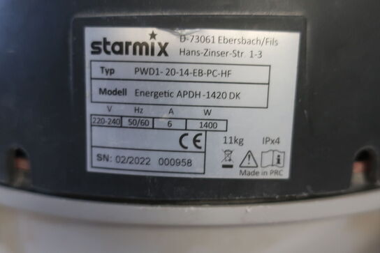 Støvsuger STARMIX ENERGETIC APDH - 1420 DK