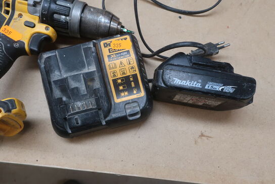 6 stk. elværktøj DEWALT 