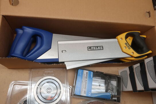 Div. Slibepapir, klinger og save