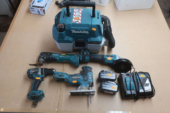 5 stk. elværktøj MAKITA