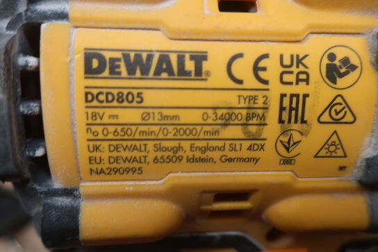 5 stk. elværktøj DEWALT