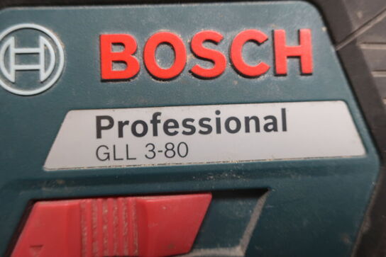 Linjelaser BOSCH GLL 3-80 med stativ