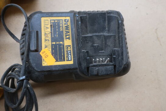 5 stk. elværktøj DEWALT