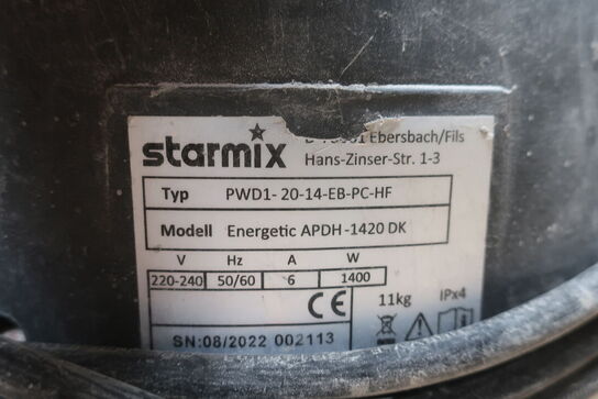 Støvsuger STARMIX PWD1-20-14-EB-PC-HF