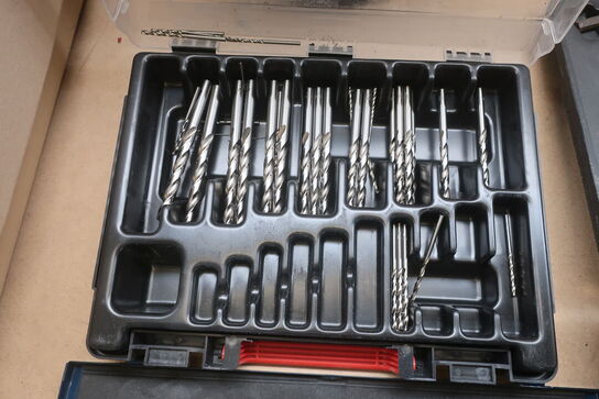 Hulborsæt, bor, topnøglesæt, fræserbor