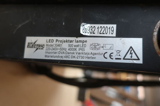 4 stk. led arbejdslamper