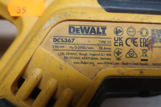 7 stk. elværktøj DEWALT