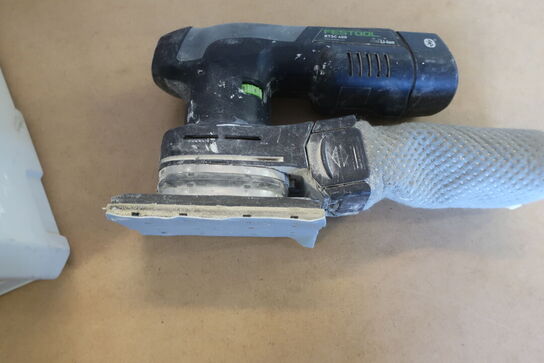 Rystepudser FESTOOL RTSC 400 med sandpapir