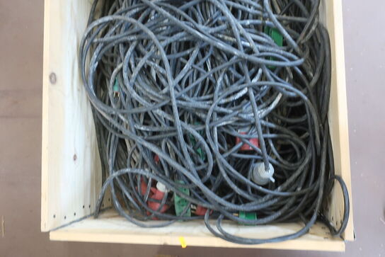 Indhold på palle, kabler 