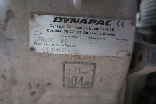 Jordlopper DYNAPAC LT6000