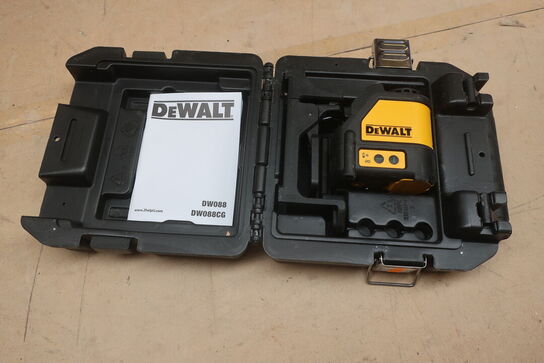 Krydslinjelaser DEWALT DW088CG