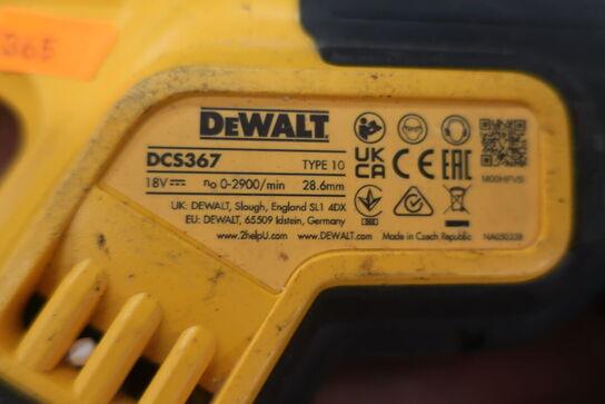 7 stk. elværktøj DEWALT 