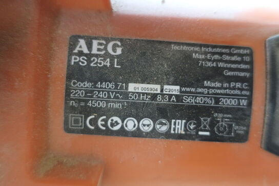 Kap/geringssav AEG PS 254 L