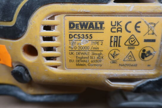 7 stk. elværktøj DEWALT