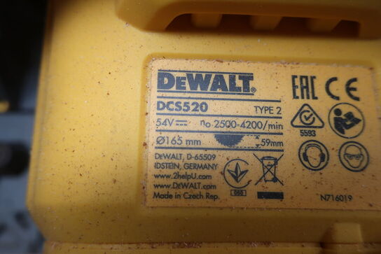 Rundsav DEWALT DCS520