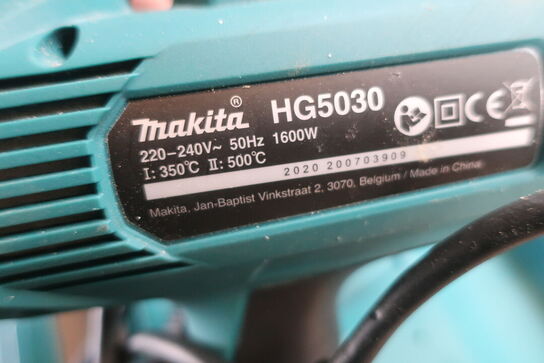 6 stk. elværktøj MAKITA