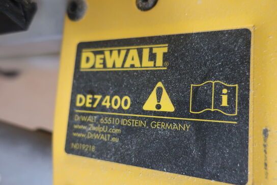Bordrundsav DEWALT DWE7485 - QS med stativ