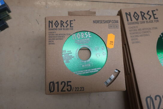 17 stk. diamantklinger NORSE 