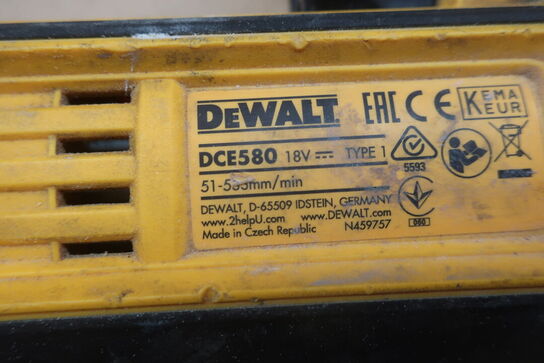 5 stk. elværktøj DEWALT