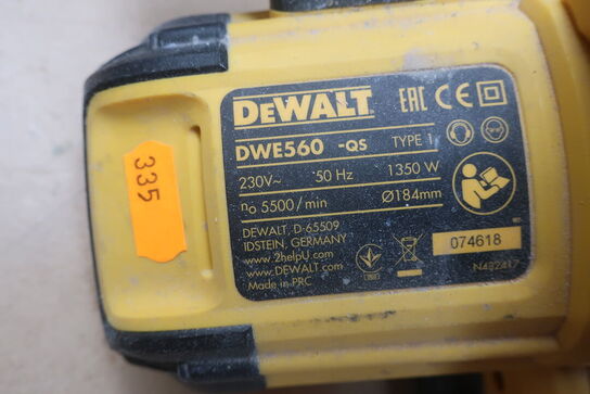 6 stk. elværktøj DEWALT 