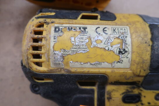 5 stk. elværktøj DEWALT