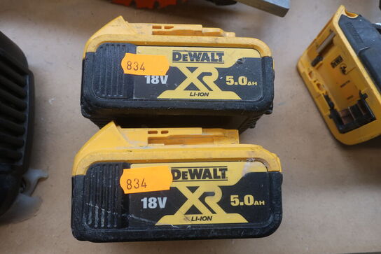 5 stk. elværktøj DEWALT