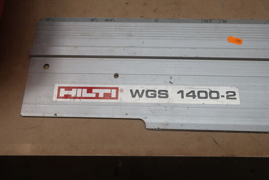 Dyksav HILTI WSC 255-KE med skinne