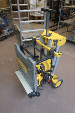 Bordrundsav DEWALT DWE7485 - QS med stativ