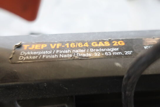 Dykkerpistol TJEP VF-16/64 GAS 2G