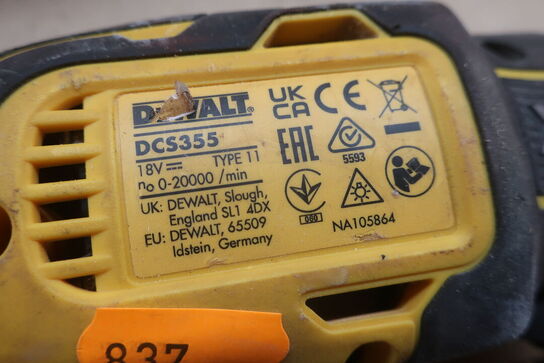 5 stk. elværktøj DEWALT