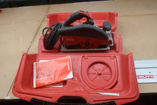 Dyksav HILTI WSC 255-KE med skinne