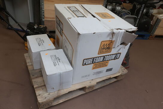 Udsugningsboks pure foam 7000m3/h med slanger