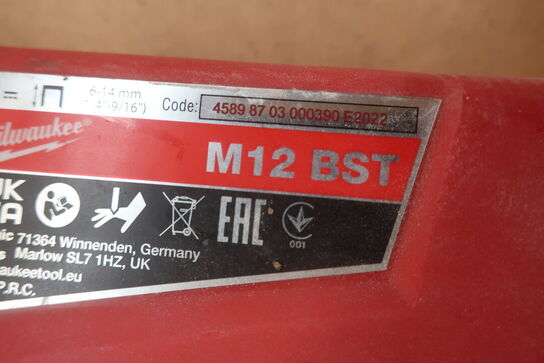 El. hæftepistol MILWAUKEE M12BST